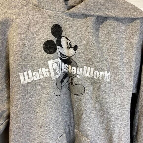 Disneyland Kids Classic Mickey Mouse Pullover‎ Hooded Sweatshirt - Picture 3 of 5